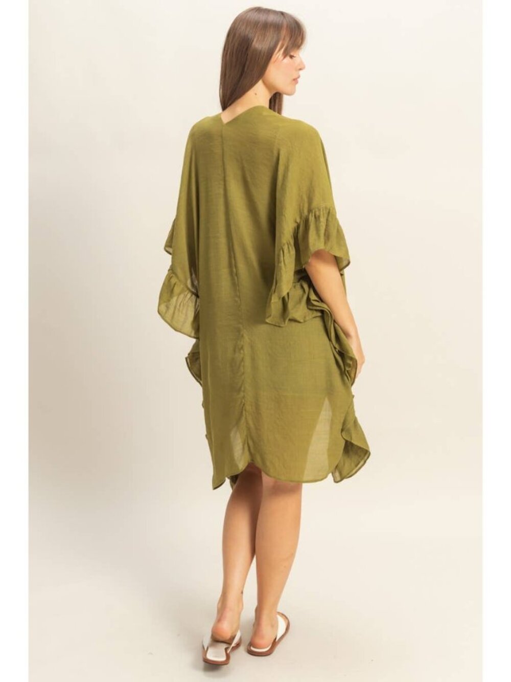 Hyfve Ruffle Edge Kimono - Picture 2 of 4